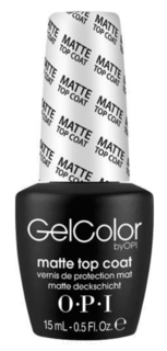 Domix, Верхнее покрытие для создания матового эффекта GelColor, 15 мл OPI