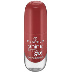 Domix, Лак для ногтей с эффектом геля Shine Last & Go, 8 мл (56 оттенков) №19, терракотовый Essence