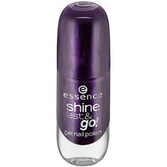 Domix, Лак для ногтей с эффектом геля Shine Last & Go, 8 мл (56 оттенков) №25, фиолетовый Essence