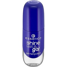 Domix, Лак для ногтей с эффектом геля Shine Last & Go, 8 мл (56 оттенков) №31, синий Essence