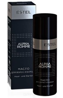 Domix, Alpha Homme Масло для волос и бороды Эстель Beard Oil, 50 мл Estel
