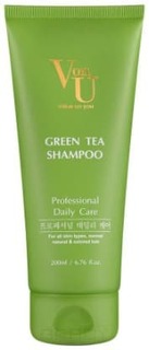 Von U, Шампунь для волос с зеленым чаем Green Tea Shampoo, 200 мл