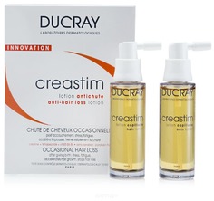 Ducray, Лосьон "Creastim" против выпадения волос, 2х30 мл