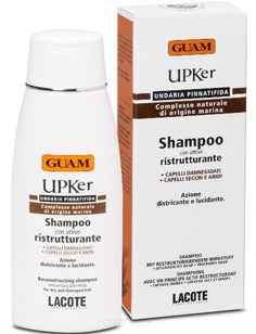 Domix, Шампунь для восстановления сухих секущихся волос UPKer, 200 мл Guam