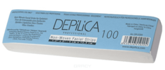 Depilica, Нетканые полоски для эпиляции (для лица) 3x12,5 см Non-Woven Facial Strips, 100 шт