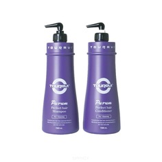 SeoulCosmetics, Освежающий шампунь Идеальные волосы Touravi Purum Perfect Hair Shampoo, 1,5 л