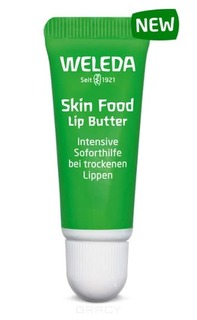 Domix, Питательный бальзам для губ Skin Food, 8 мл Weleda