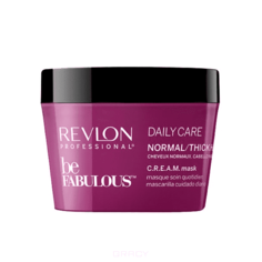 Revlon, Маска для нормальных и густых волос Be Fabulous Daily Care Normal Hair Thick Mask, 200 мл