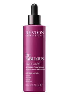 Revlon, Антивозрастная сыворотка для нормальных и густых волос Be Fabulous Daily Care Normal Hair Thick Anti-Aging Serum, 80 мл