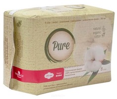 Pure, Прокладки гигиенические женские Soft Ultra, 28 см, 8 шт