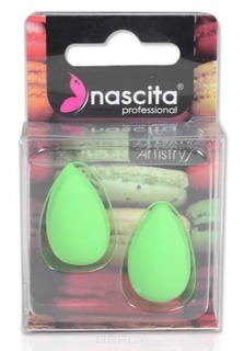 Domix, Набор из 2-х спонжей для макияжа Make-Up Sponge Artistry, (411702) Nachita