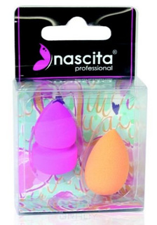 Domix, Набор из 2-х спонжей для макияжа Make-Up Sponge (413393) Nachita