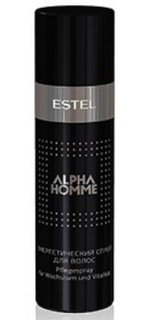 Domix, Alpha Homme Энергетический спрей для волос Эстель Spray, 100 мл Estel
