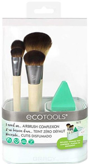 Domix, Набор кистей для макияжа Airbrush Complexion Kit Ecotools