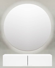 Domix, Сфера: зеркало и консоль, зеркало без подсветки Имидж Мастер