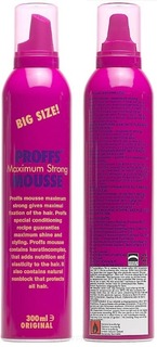 Domix, Мусс для укладки волос Maximum Strong, 300 мл Proffs