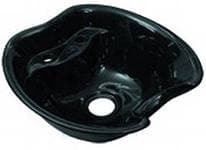 Domix, Раковина для парикмахерской в обрешетке глубокая со сливом (2 цвета), 1 шт, черный Hitek