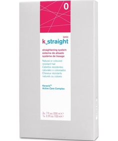 Lakme, Комплект для выпрямления волос K_Straight ionic "0" (Крем д/выпр.200мл, Бальз.нейтр.200мл, Лосьон термич.100мл)