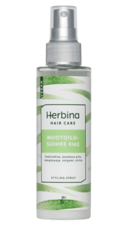 Domix, Стайлинг спрей для волос 4 в 1, 150 мл Herbina