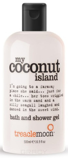 Domix, Гель для душа кокосовый рай My Coconut Island Bath & Shower Gel, 500 мл Treaclemoon