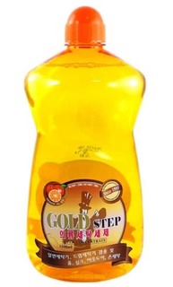 Domix, Gold Step Detergent Жидкое средство для стирки с частицами золота, 1100 мл Kpms
