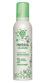 Domix, Мусс для волос Ultra Strong, аэрозоль, 200 мл Herbina