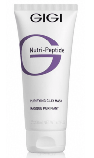 GiGi, Пептидная очищающая глиняная маска для жирной кожи Nutri Peptide Purifying Mask, 200 мл