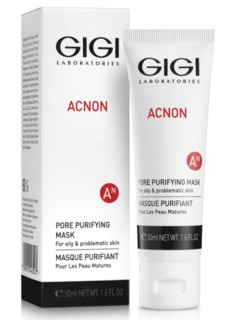 GiGi, Маска для глубокого очищения пор Acnon Pore purifying mask, 50 мл