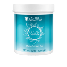 Janssen, Скраб-микродермабразия "Морская соль" Marine Salt Body Rub, 1 кг
