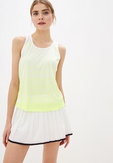 Майка спортивная Wilson W TEAM STRIPED TANK Safety Yel/Wh