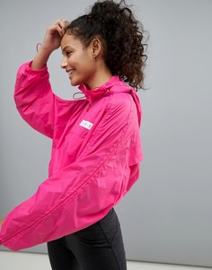 Укороченная куртка с капюшоном ASOS 4505-Розовый