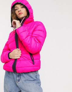 Стеганая дутая куртка Tommy Jeans-Розовый