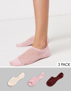 Ажурные носки Free People-Розовый