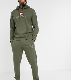 Джоггеры цвета хаки Fila эксклюзивно для ASOS-Зеленый цвет