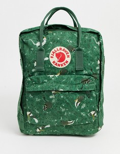 Зеленый рюкзак Fjallraven - Kanken Art (16 л)