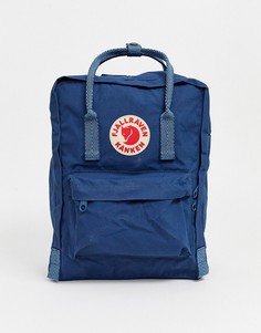 Темно-синий рюкзак с контрастными ручками Fjallraven Kanken, 16 л