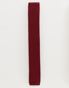Вязаный галстук Gianni Feraud-Красный