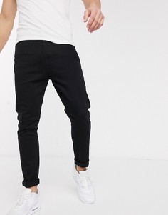 Черные джинсы-морковки APT-Черный