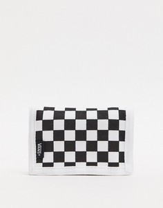 Черно-белый кошелек для карт Vans-Черный