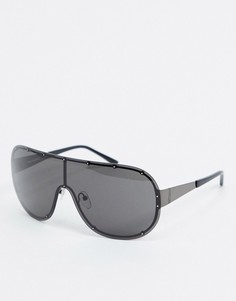 Солнцезащитные очки-маска Karl Lagerfeld Kreative-Черный