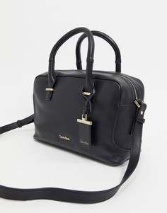 Черная сумка дафл Calvin Klein-Черный