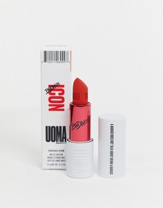 Матовая губная помада UOMA - Beauty BadAss Icon Concentrated (Tina)-Оранжевый цвет