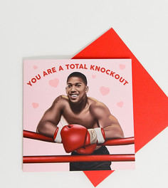 Эксклюзивная открытка \"you knockout AJ\" WACTT-Мульти Central 23