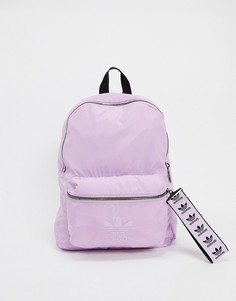 Лавандовый рюкзак с бегунком в виде трилистника adidas Originals-Фиолетовый