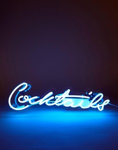 Неоновый светильник с дизайном \"Cocktails\" Talking Tables-Мульти