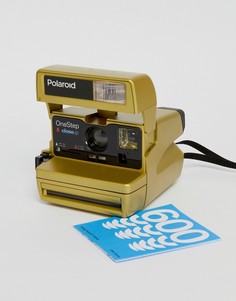 Фотокамера Polaroid Custom Polaroid 600 - Хромовый золотистый (ограниченная серия)-Мульти