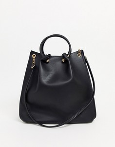 Черная сумка на плечо Yoki Fashion-Черный