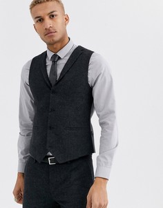 Темно-серый жилет Twisted Tailor