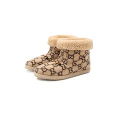 Ботинки Gucci Текстильные ботинки Gucci