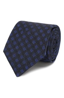 Галстук из смеси хлопка и шерсти Kiton